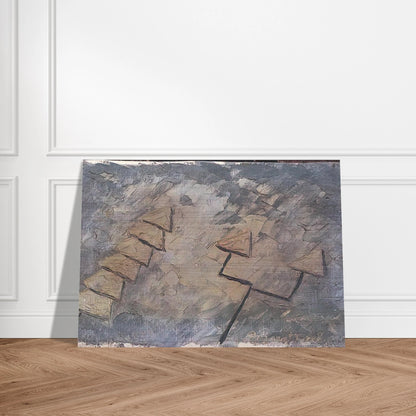 Untitled, No. 21 - 1947 - Forrest Bess Brushed Aluminum Print - 70x100 cm / 28x40 inches | Forrest Bess Aluminum Print | Forrest Bess Prints