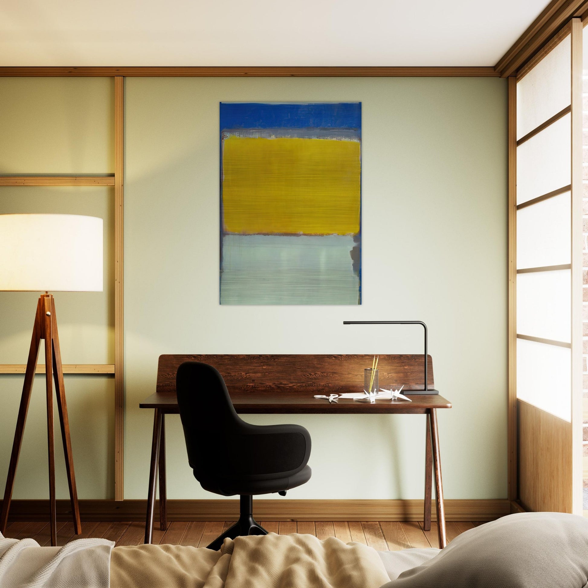 No.10 - 1950 - Mark Rothko Brushed Aluminum Print - 70x100 cm / 28x40 inches | Mark Rothko Aluminum Print | Mark Rothko Prints