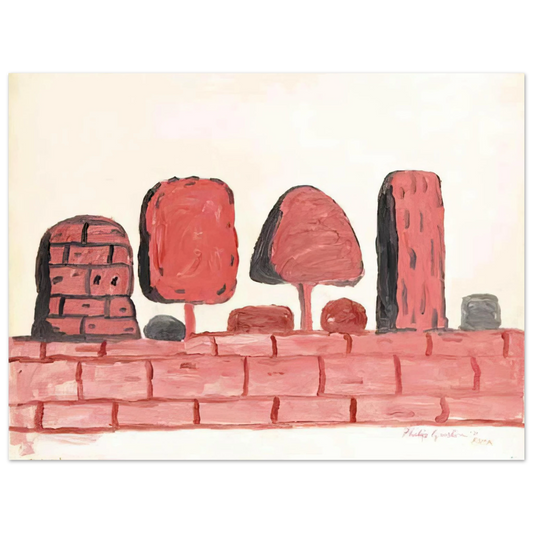 Philip Guston - ROMA  75x100 cm / 30x40inches Fine Art Poster