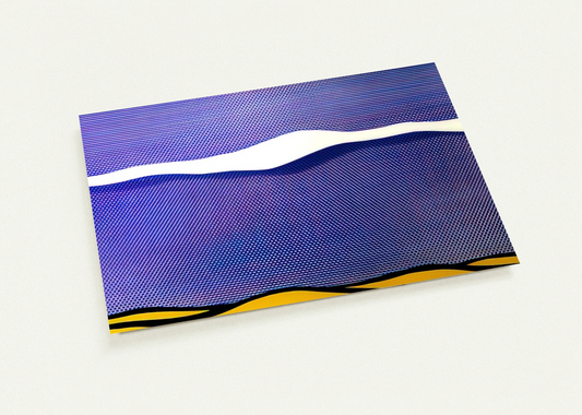 ARCTIC LANDSCAPE 1964 By Roy Lichtenstein Pack of 10 Post Cards | Roy Lichtenstein Post Cards | A6 (10.5 x 14.8 cm) - 4.1 x 5.8 inches