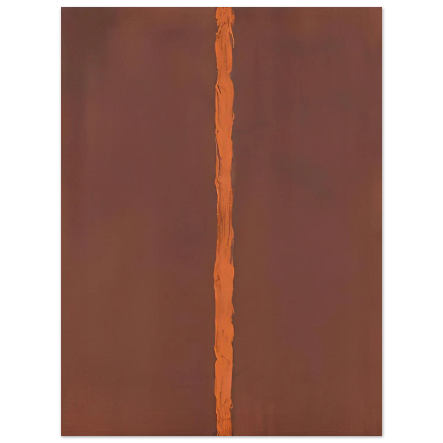 Barnett Newman - Onement I  75x100 cm / 30x40inches Fine Art Poster