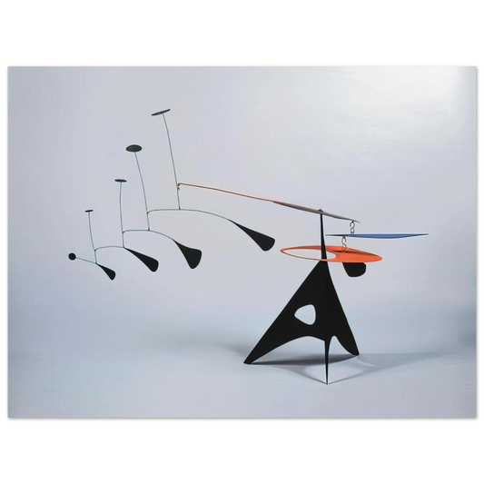 Alexander Calder - BLUE FEATHER 1948 Fine Art Poster