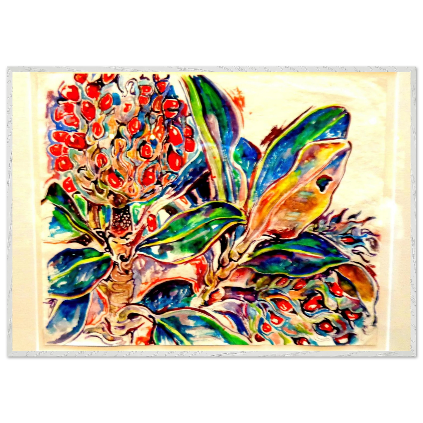 Walter Inglis Anderson - Walter Anderson Wall art - 30x40 cm / 12x16 inches - Premium Wooden Framed Poster With Fine Art Paper-canvas - Black frame