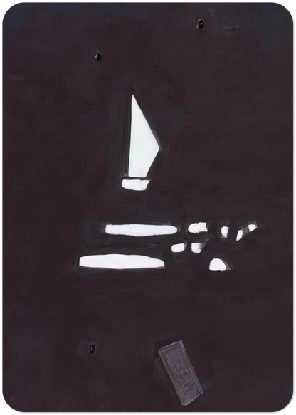Oskar 5 - 2005 By Raoul De Keyser Pack of 10 Post Cards | Raoul De Keyser Post Cards | A6 (10.5 x 14.8 cm) - 4.1 x 5.8 inches