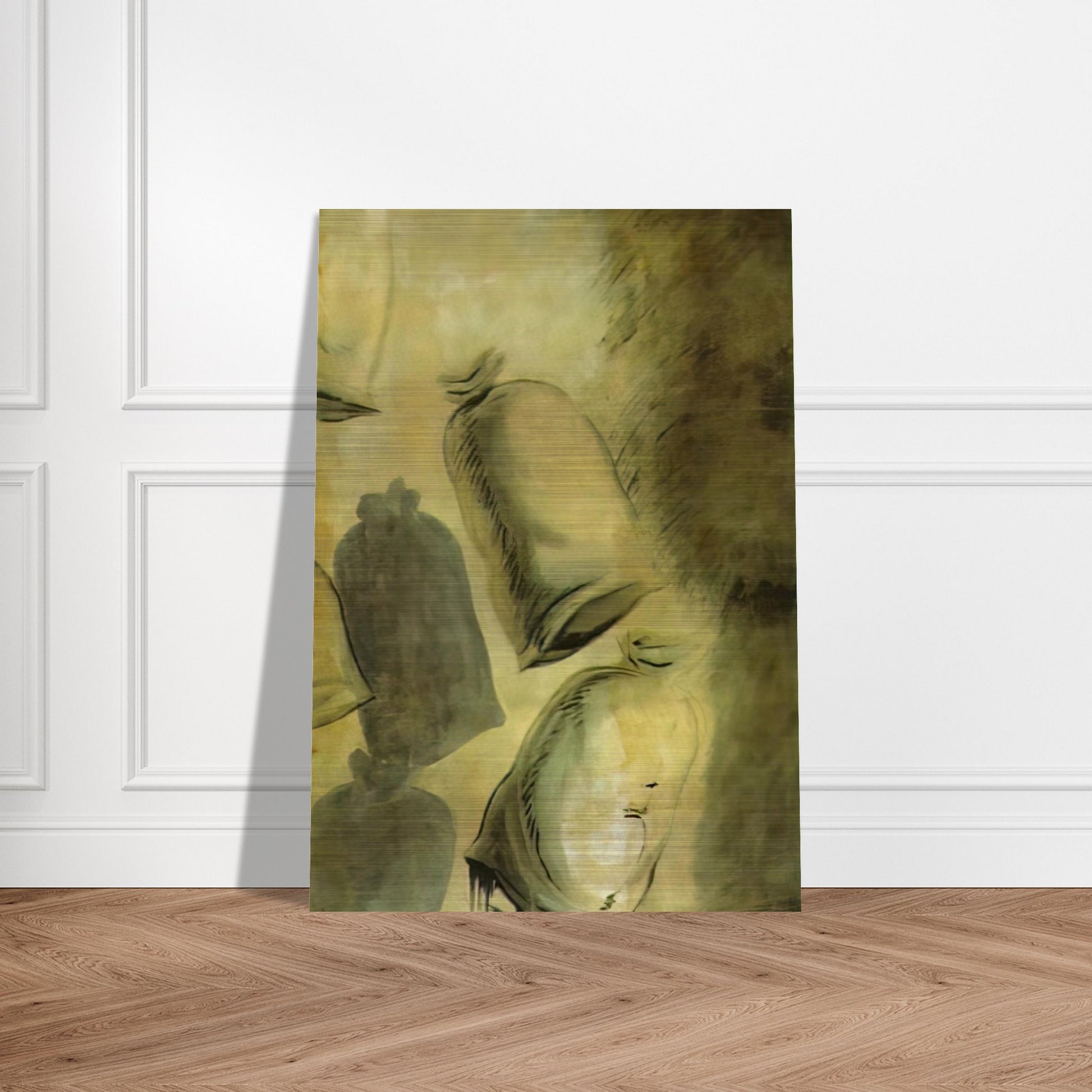 SET DESIGN FOR THE BALLET LOS SACOS DEL MOLINERO 1 - Salvador Dali Brushed Aluminum Print - 70x100 cm / 28x40 inches | Salvador Dali Aluminum Print | Salvador Dali Prints