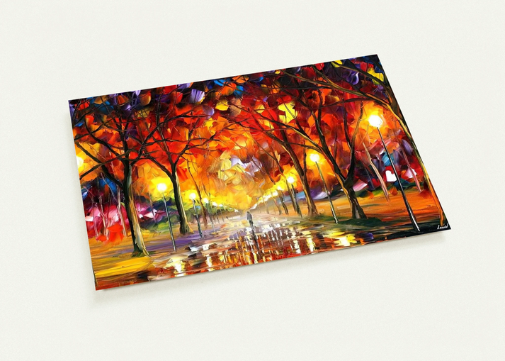 Leonid Afremov By Leonid Afremov Pack of 10 Post Cards | Leonid Afremov Post Cards | A6 (10.5 x 14.8 cm) - 4.1 x 5.8 inches