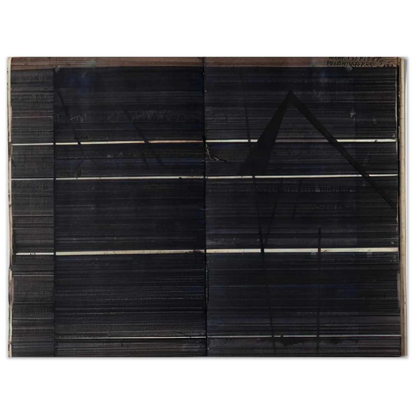 Nasreen Mohamedi - Diary pages - Minimalism  75x100 cm / 30x40inches Fine Art Poster