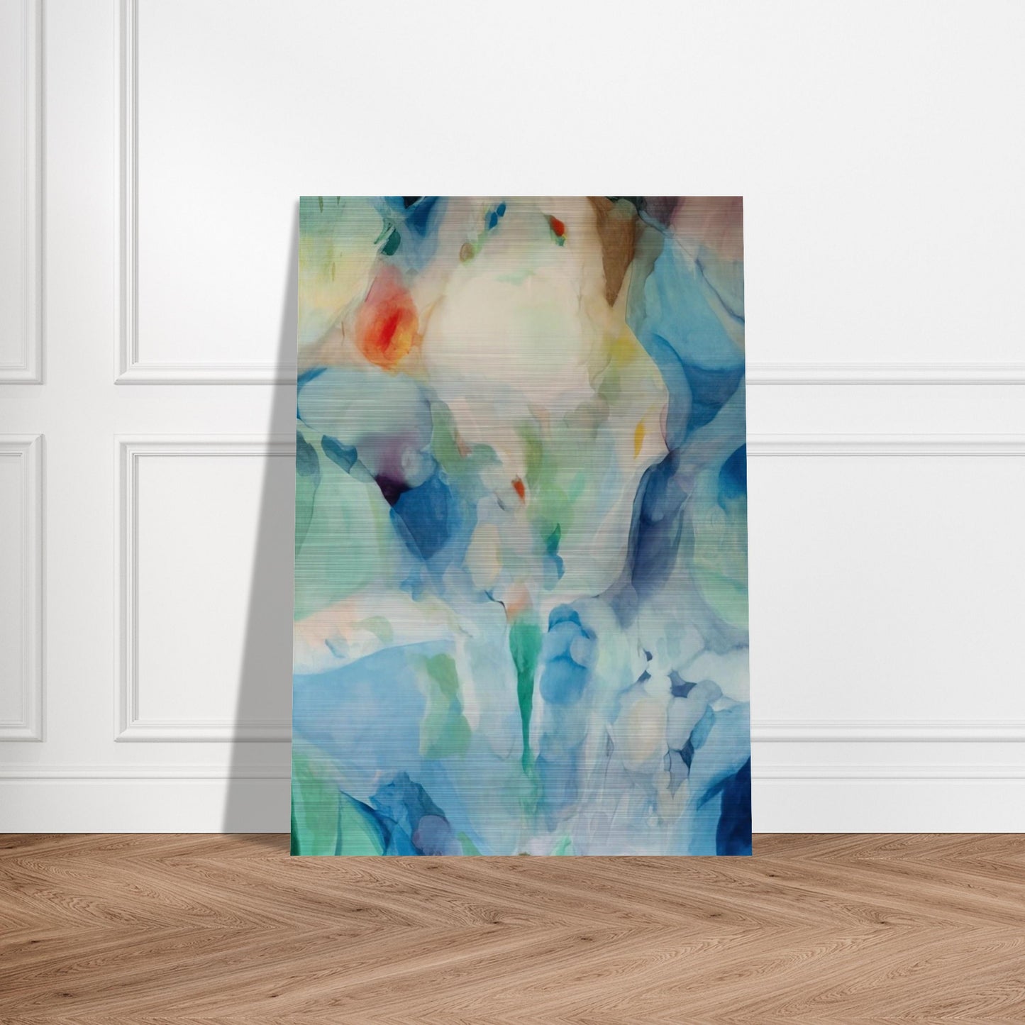 Before Songs - Alice Baber Brushed Aluminum Print - 70x100 cm / 28x40 inches | Alice Baber Aluminum Print | Alice Baber Prints