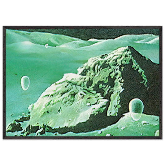 Eschantos 15 - 1980 - Clarence Holbrook Carter 70x100 cm / 28x40 inches Framed Art Print – Black Wooden Frame