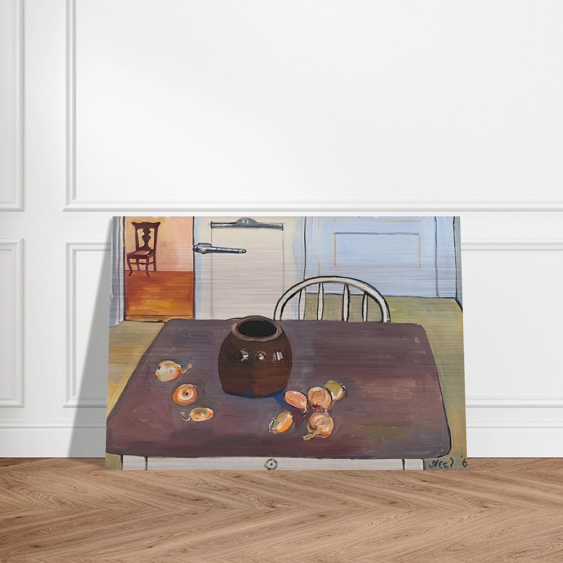 Still Life Spring Lake - Alice Neel Brushed Aluminum Print - 70x100 cm / 28x40 inches | Alice Neel Aluminum Print | Alice Neel Prints