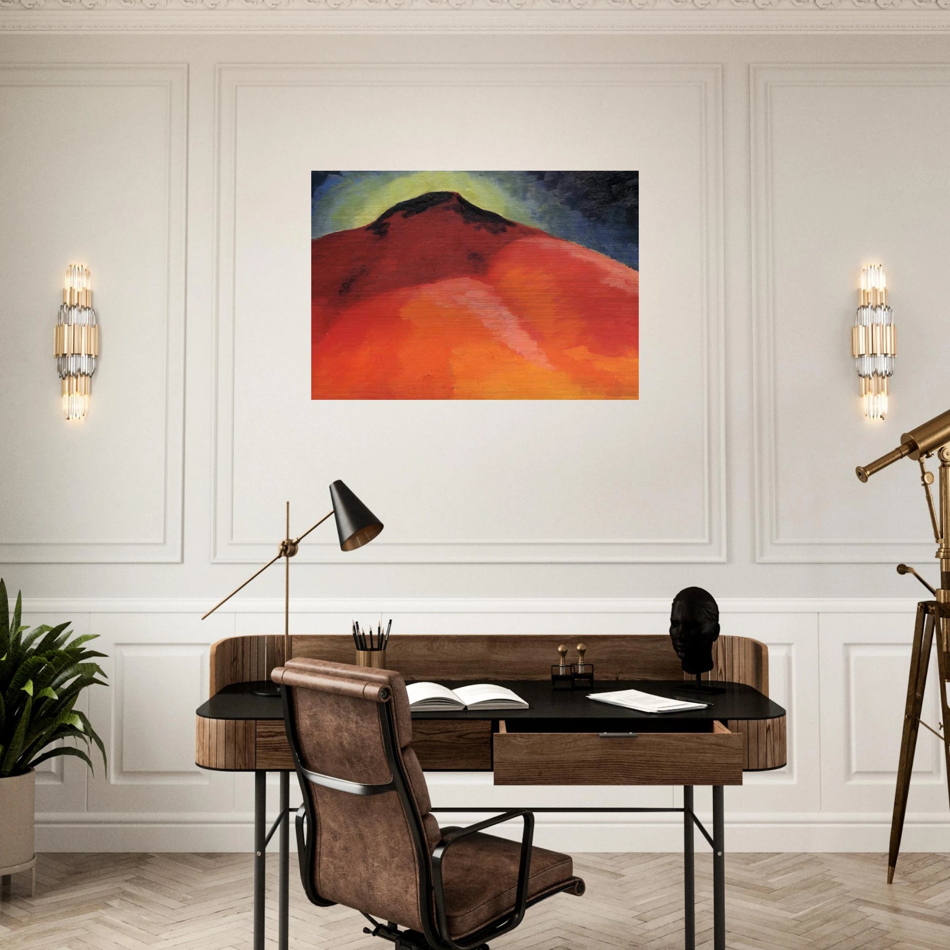 Special - Georgia O'Keeffe Brushed Aluminum Print - 70x100 cm / 28x40 inches | Georgia O'Keeffe Aluminum Print | Georgia O'Keeffe Prints