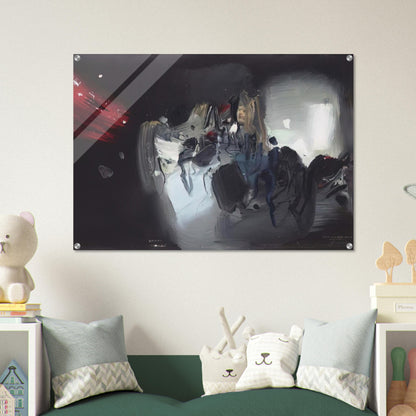 COMPOSITION 1972 - Chu teh Chun Acrylic Print - 70x100 cm / 28x40″ inches