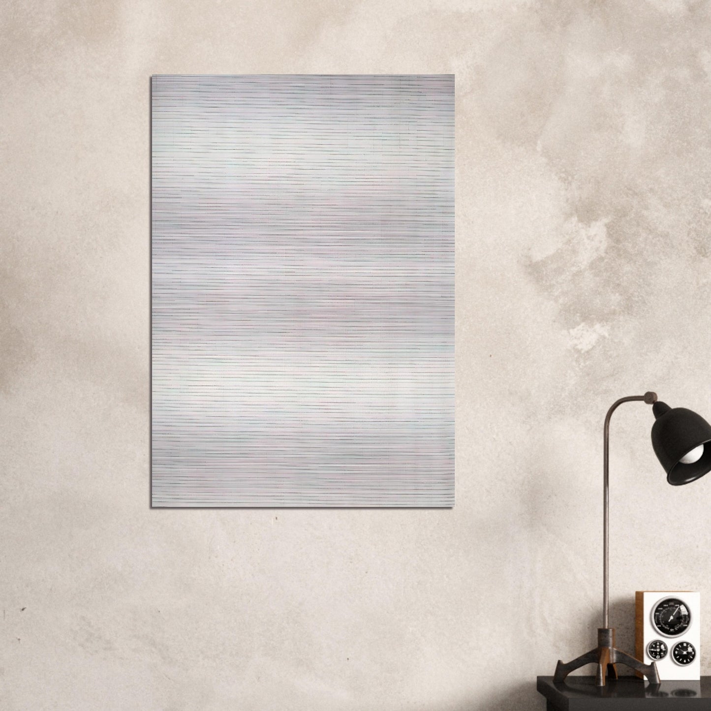 Leaves - Agnes Martin Brushed Aluminum Print - 70x100 cm / 28x40 inches | Agnes Martin Aluminum Print | Agnes Martin Prints