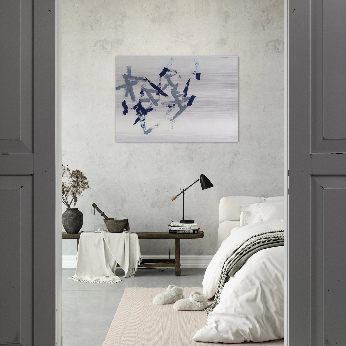 Untitled Free Structures - 1962 - Charlotte Posenenske Brushed Aluminum Print - 70x100 cm / 28x40 inches | Charlotte Posenenske Aluminum Print | Charlotte Posenenske Prints