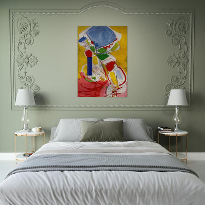Solstice - Hans Hofmann Brushed Aluminum Print - 70x100 cm / 28x40 inches | Hans Hofmann Aluminum Print | Hans Hofmann Prints
