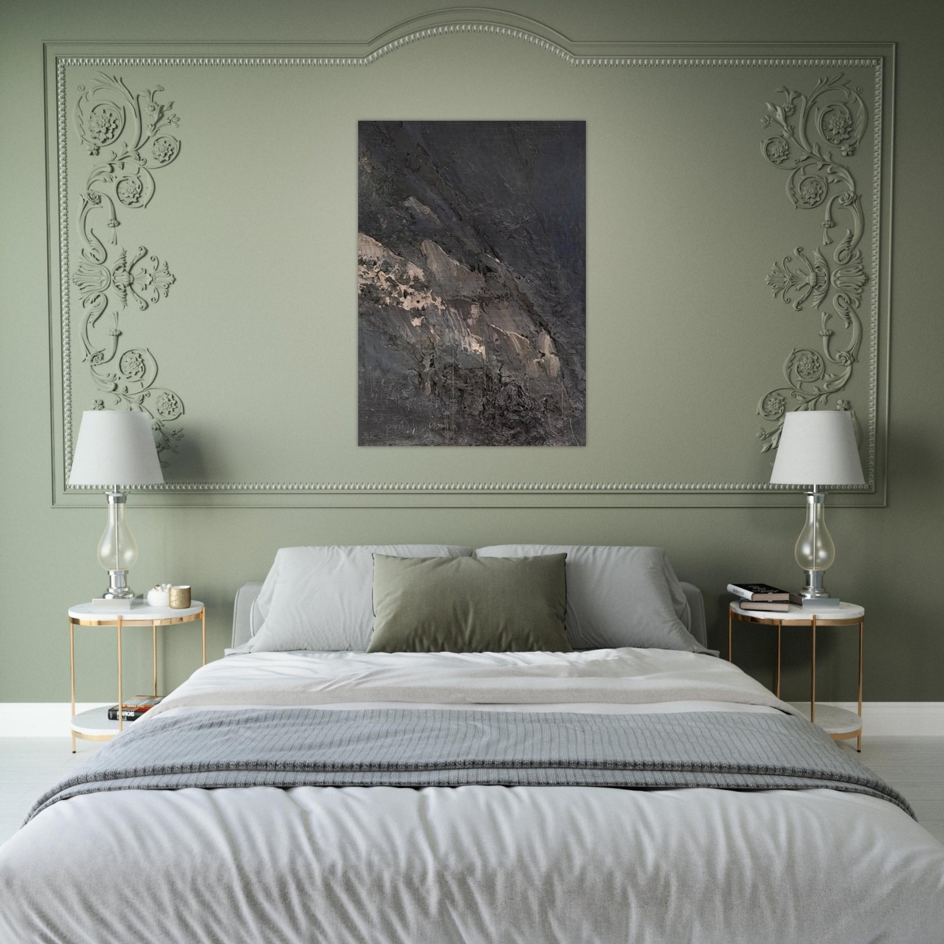 Jay DeFeo/BIG/Incision - Jay DeFeo Brushed Aluminum Print - 70x100 cm / 28x40 inches | Jay DeFeo Aluminum Print | Jay DeFeo Prints