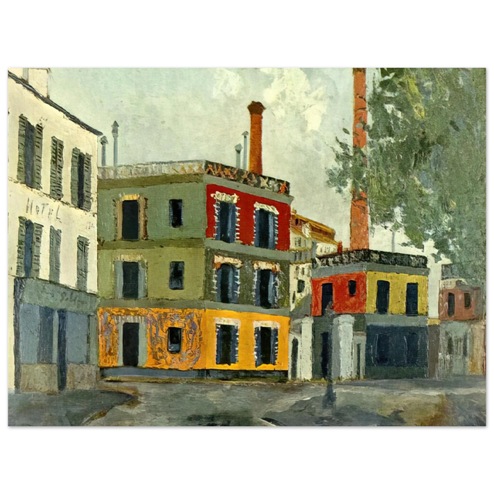 Maurice Utrillo - FACTORY  75x100 cm / 30x40inches Fine Art Poster