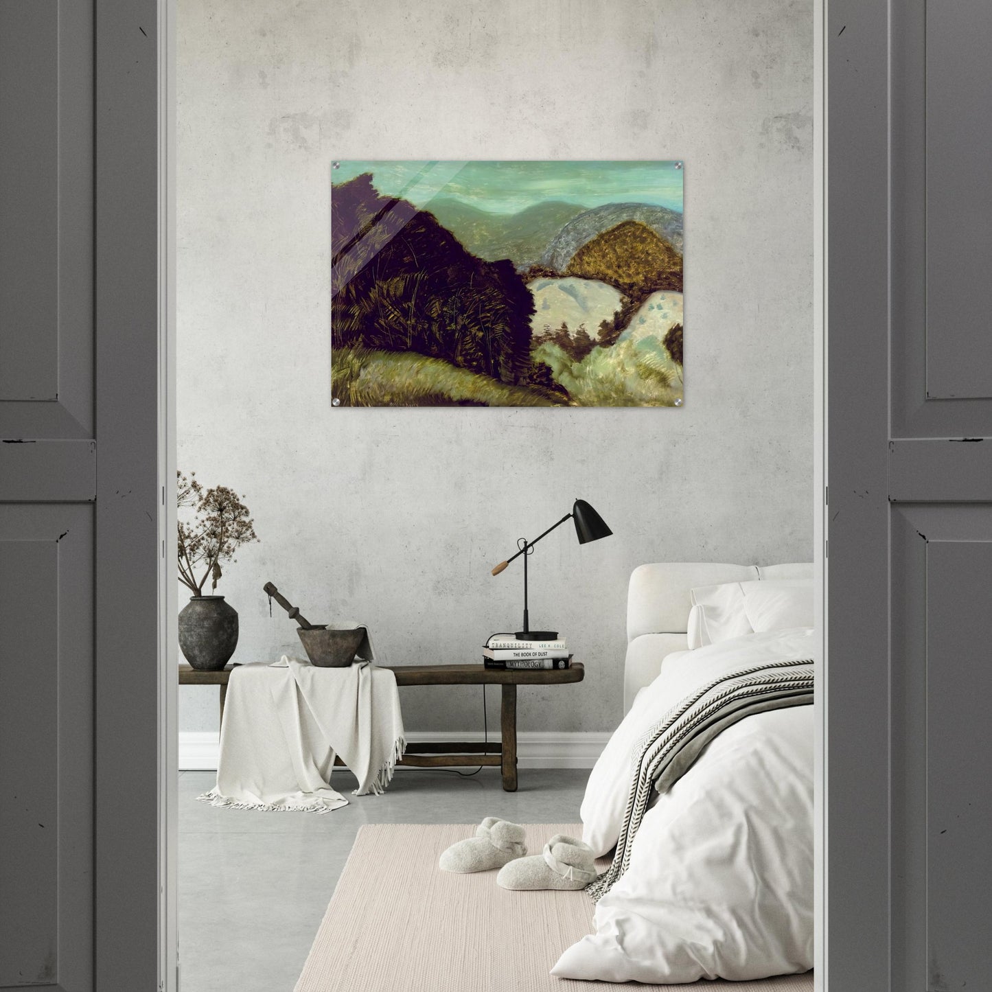 Vermont Hills - 1936 - Milton Avery Acrylic Print - 70x100 cm / 28x40″ inches