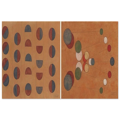 Diptych - 1956 1 - Lolo Soldevilla Art Prints - 100x150 cm / 40x60″ inches | Lolo Soldevilla Poster | Lolo Soldevilla Prints