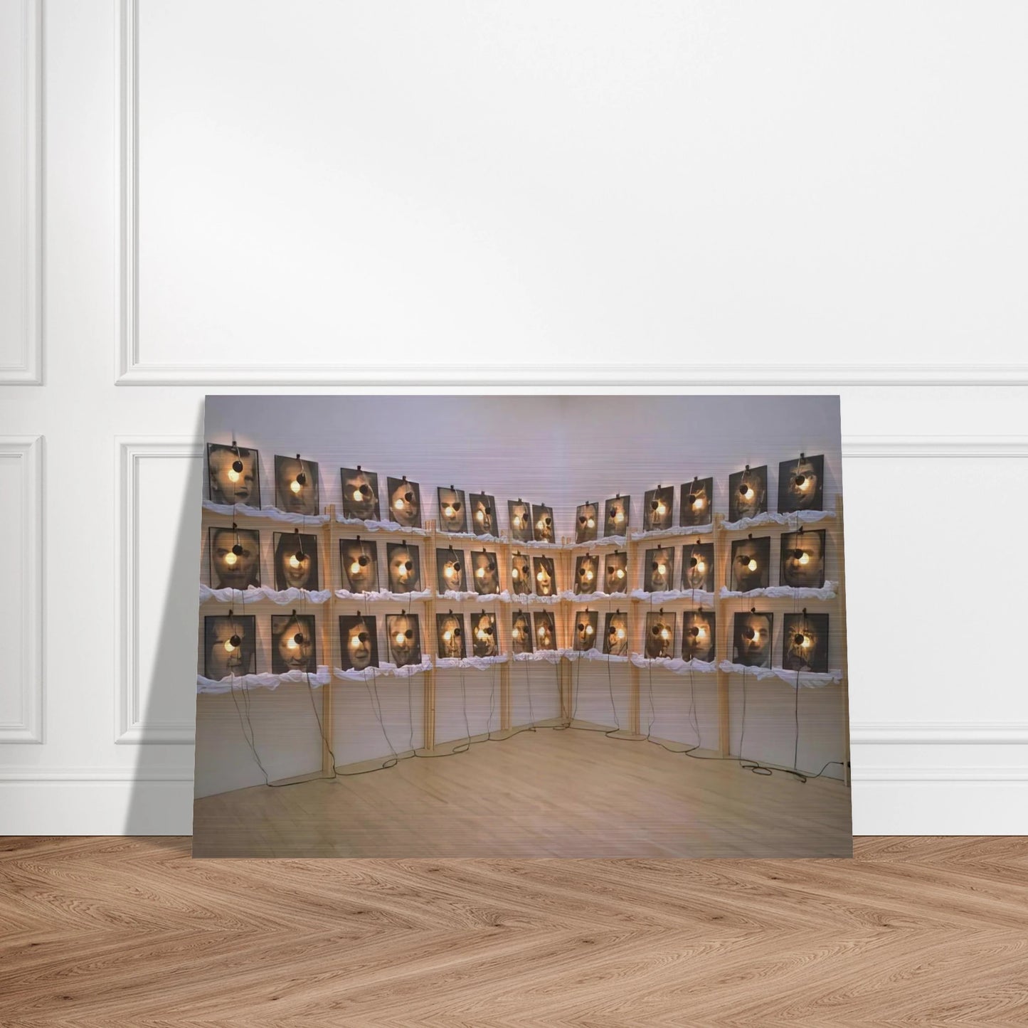 THE RESERVE OF DEAD SWISS 1990 - Christian Boltanski Brushed Aluminum Print - 70x100 cm / 28x40 inches | Christian Boltanski Aluminum Print | Christian Boltanski Prints