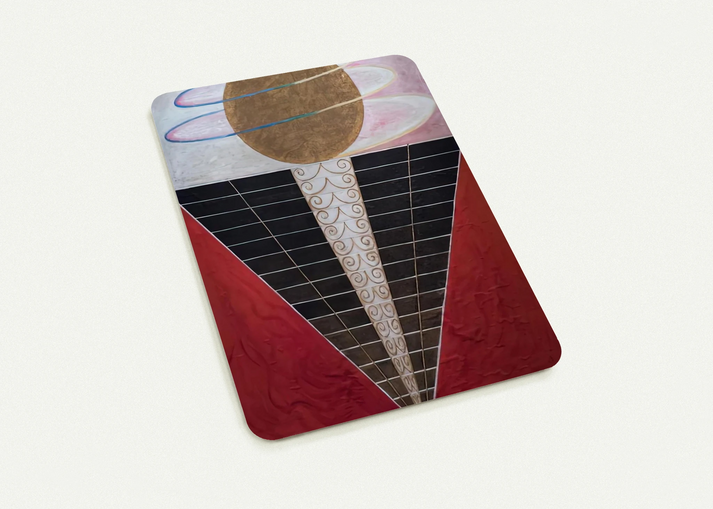ALTARPIECE NO 2 1915 By Hilma af Klint Pack of 10 Post Cards | Hilma af Klint Post Cards | A6 (10.5 x 14.8 cm) - 4.1 x 5.8 inches