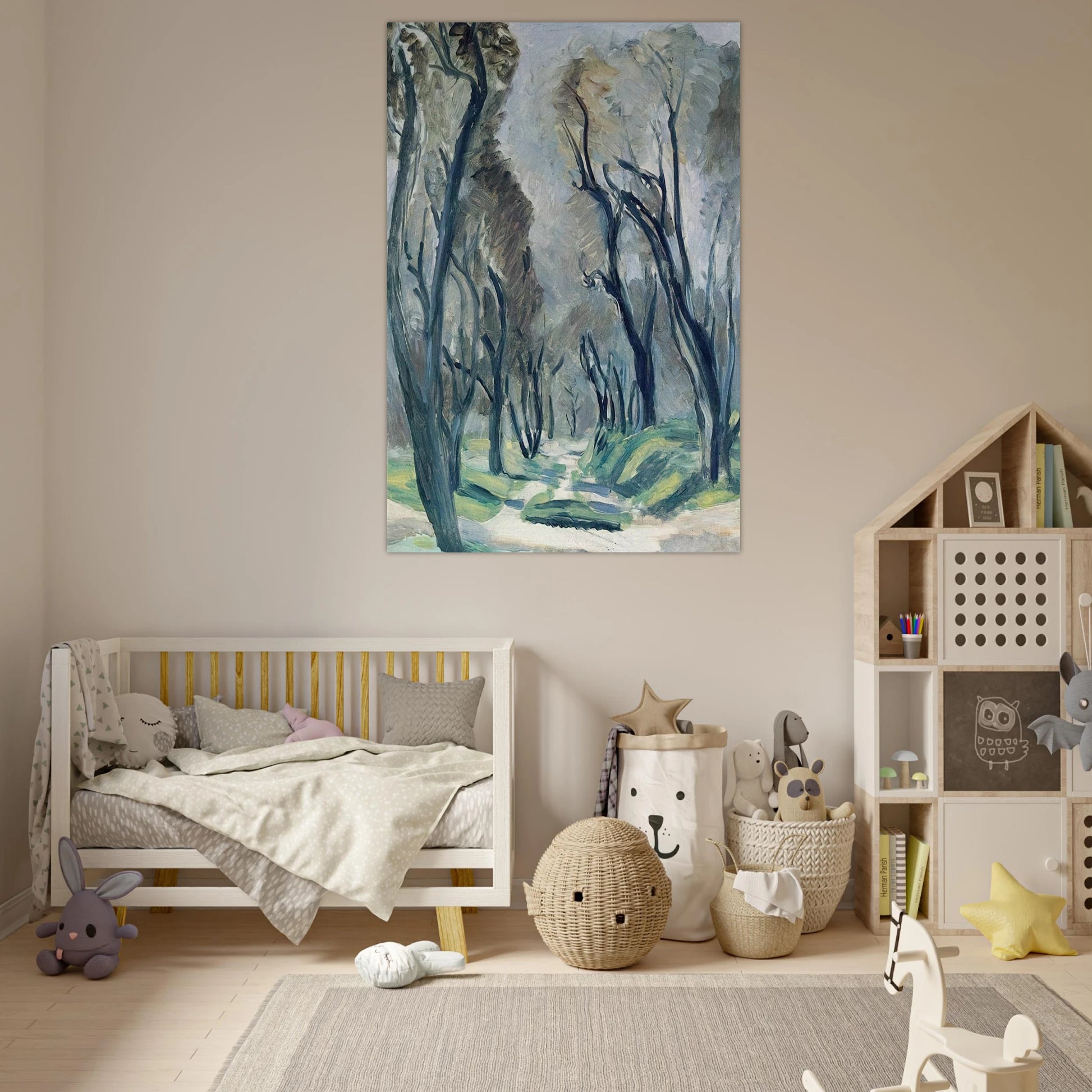AVENUE OF OLIVE TREES 1952 - Henri Matisse Art Prints - 100x150 cm / 40x60″ inches | Henri Matisse Poster | Henri Matisse Prints