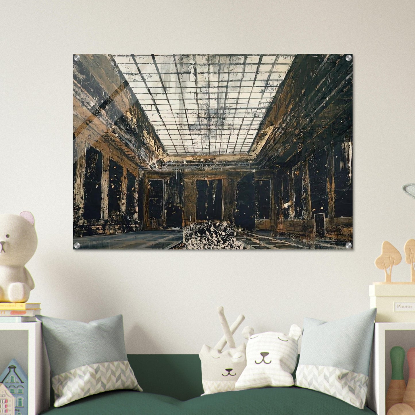 INTERIOR 1981 - Anselm Kiefer Acrylic Print - 70x100 cm / 28x40″ inches