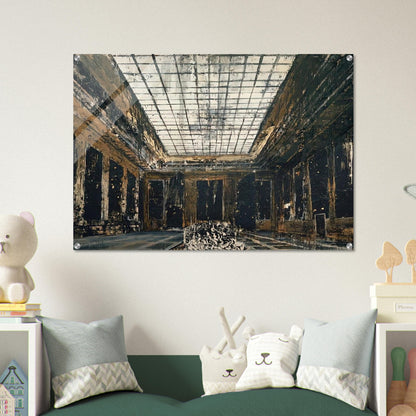 INTERIOR 1981 - Anselm Kiefer Acrylic Print - 70x100 cm / 28x40″ inches