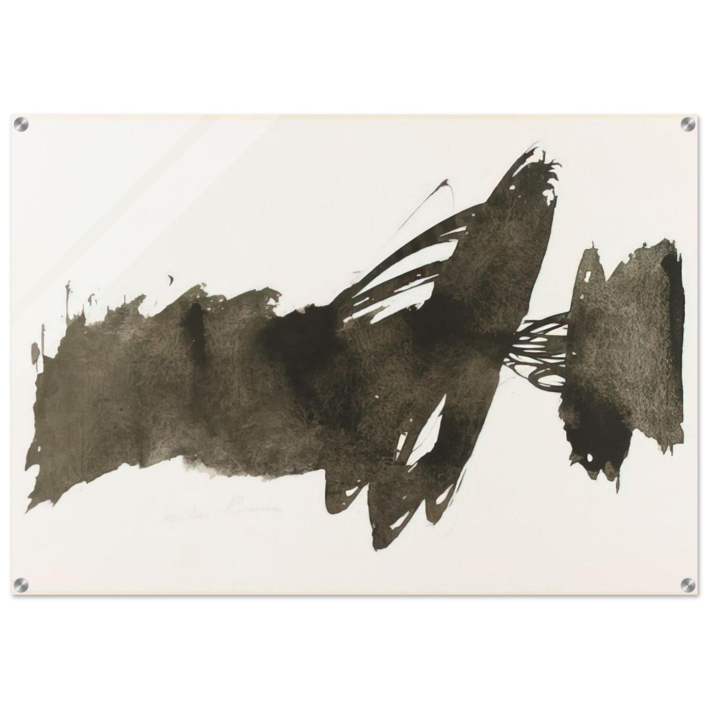 Untitled - 1950 - Julius Bissier Acrylic Print - 70x100 cm / 28x40″ inches