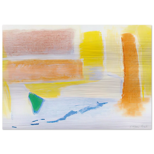 UNTITLED 1996 - Esteban Vicente Brushed Aluminum Print - 70x100 cm / 28x40 inches | Esteban Vicente Aluminum Print | Esteban Vicente Prints