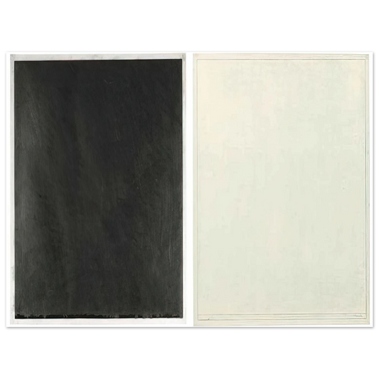 Brice Marden - Untitled - 1966  75x100 cm / 30x40inches Fine Art Poster