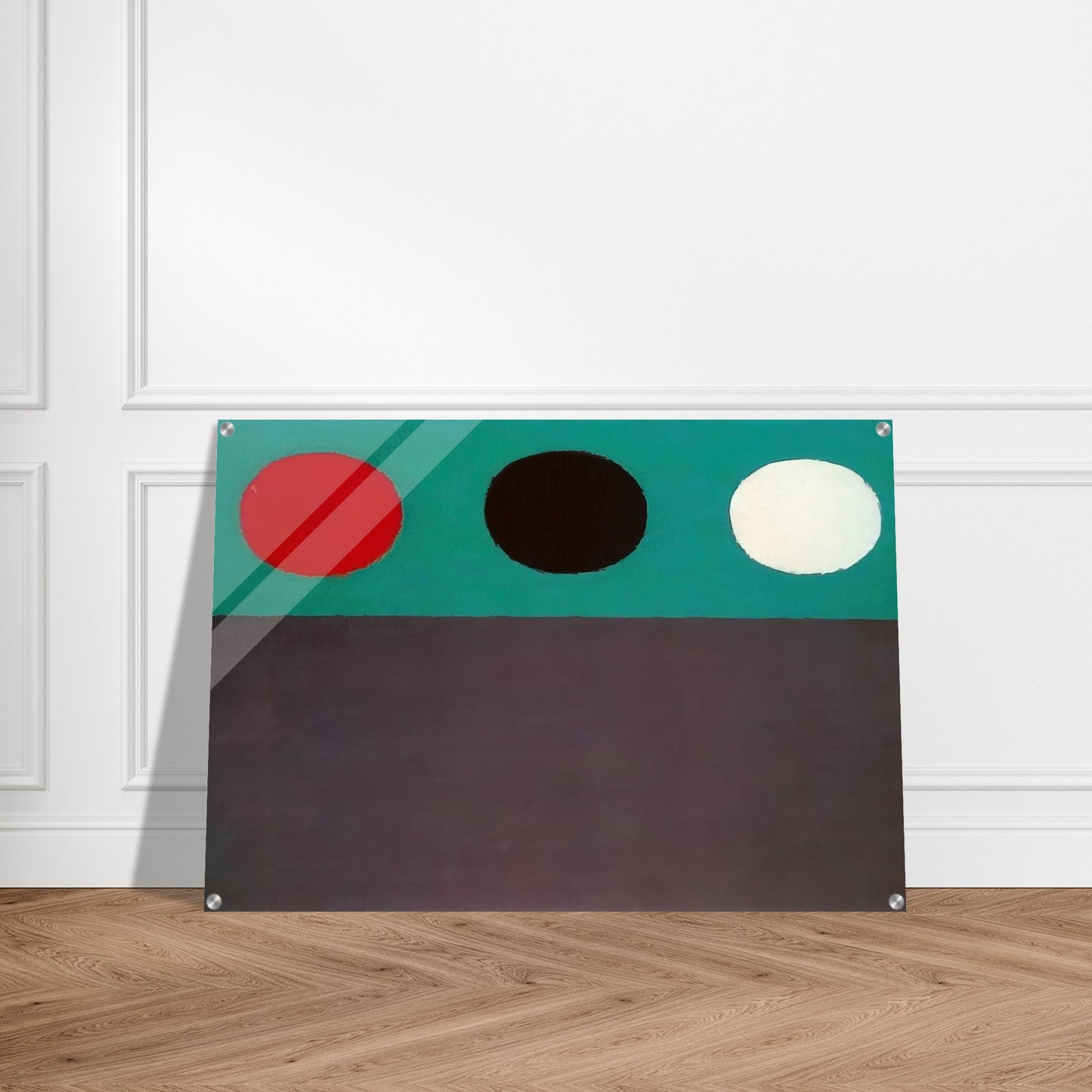 Loominé"""g #2 - 1969 - Adolph Gottlieb Acrylic Print - 70x100 cm / 28x40″ inches | Adolph Gottlieb Wall Art | Adolph Gottlieb Prints