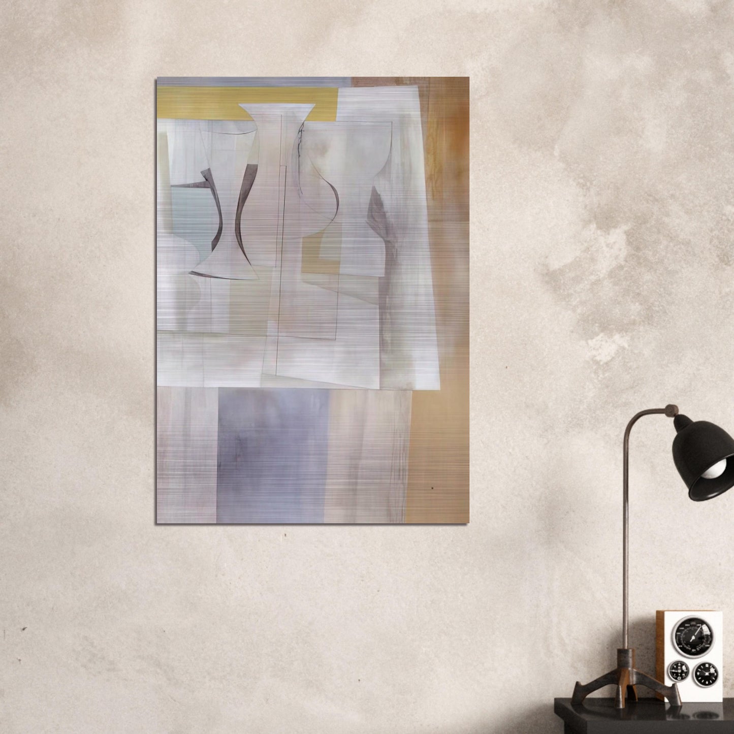 Sept 8-54 Torcello - 1954 - Ben Nicholson Brushed Aluminum Print - 70x100 cm / 28x40 inches | Ben Nicholson Aluminum Print | Ben Nicholson Prints