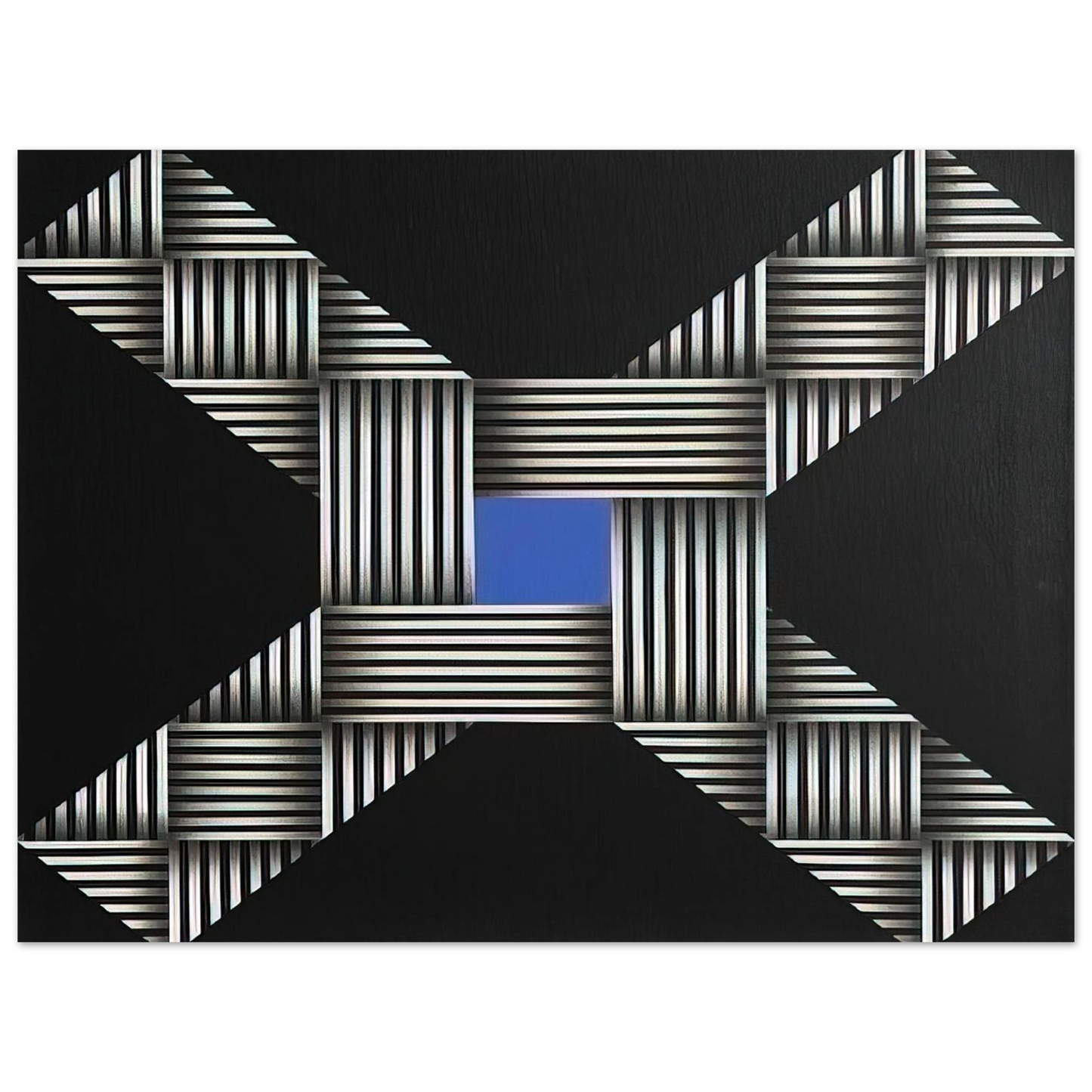 Omar Rayo - O.V.N.I. - 1967  75x100 cm / 30x40inches Fine Art Poster