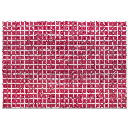 Tabula - 1976 - Simon Hantai Brushed Aluminum Print - 70x100 cm / 28x40 inches | Simon Hantai Aluminum Print | Simon Hantai Prints