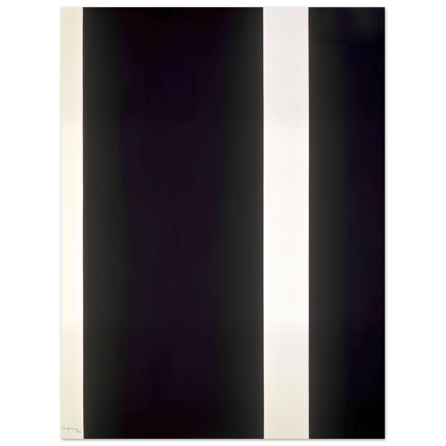 Barnett Newman - The Station of the Cross - Thirteenth station  75x100 cm / 30x40inches Fine Art Poster