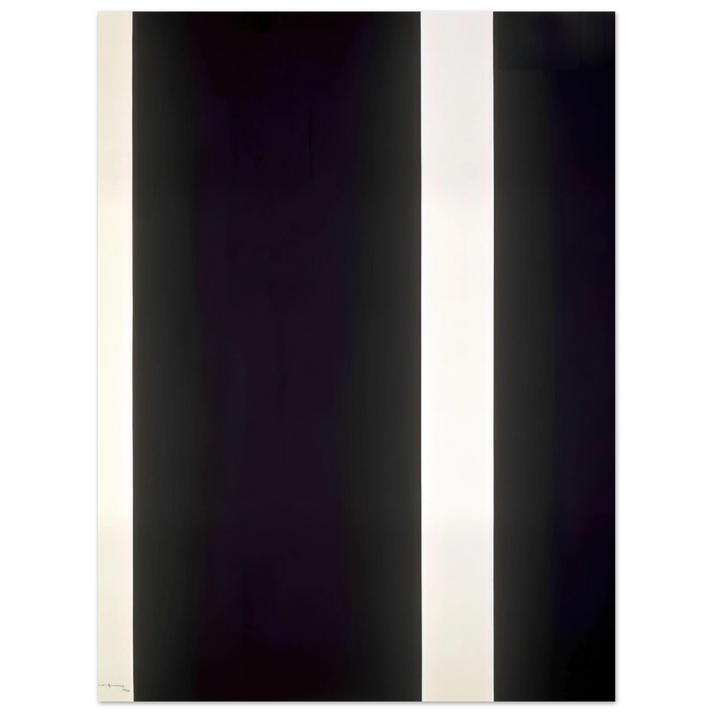 Barnett Newman - The Station of the Cross - Thirteenth station  75x100 cm / 30x40inches Fine Art Poster