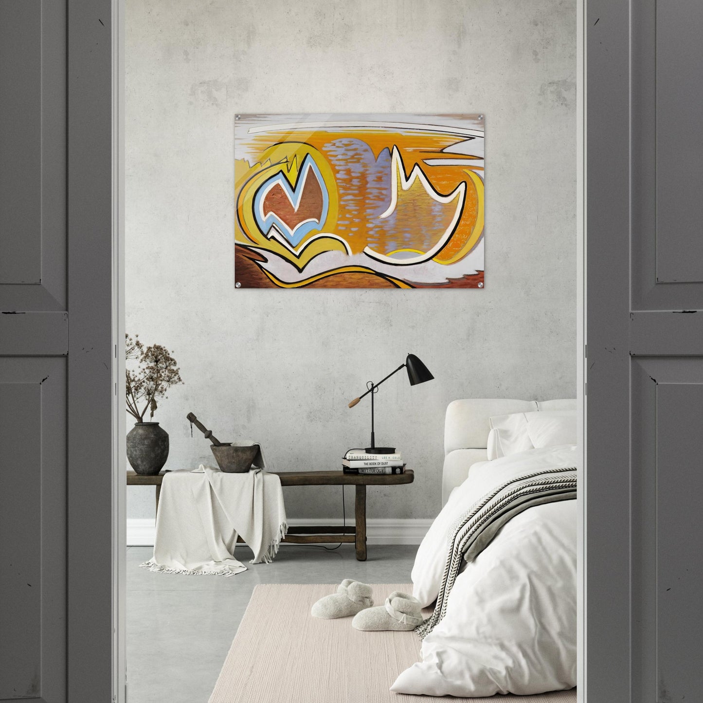 Abstract - Abstract Art - Lawren Harris Acrylic Print - 70x100 cm / 28x40″ inches