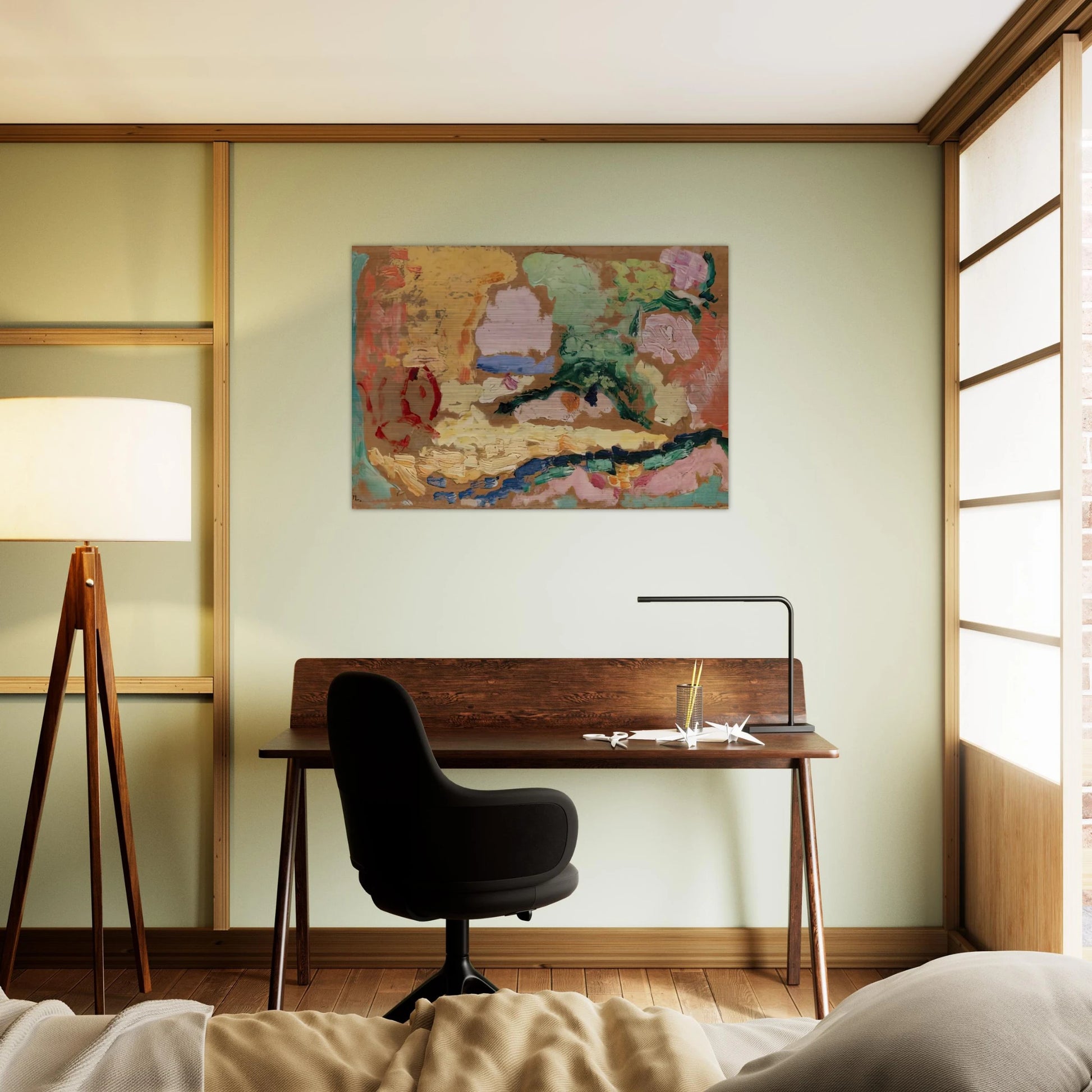 SKETCH FOR LE BONHEUR DE VIVRE 1906 - Henri Matisse Brushed Aluminum Print - 70x100 cm / 28x40 inches | Henri Matisse Aluminum Print | Henri Matisse Prints