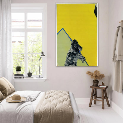 Baron in Al Held-Veld - 1966 - Ralston Crawford Art Prints - 100x150 cm / 40x60″ inches | Ralston Crawford Poster | Ralston Crawford Prints