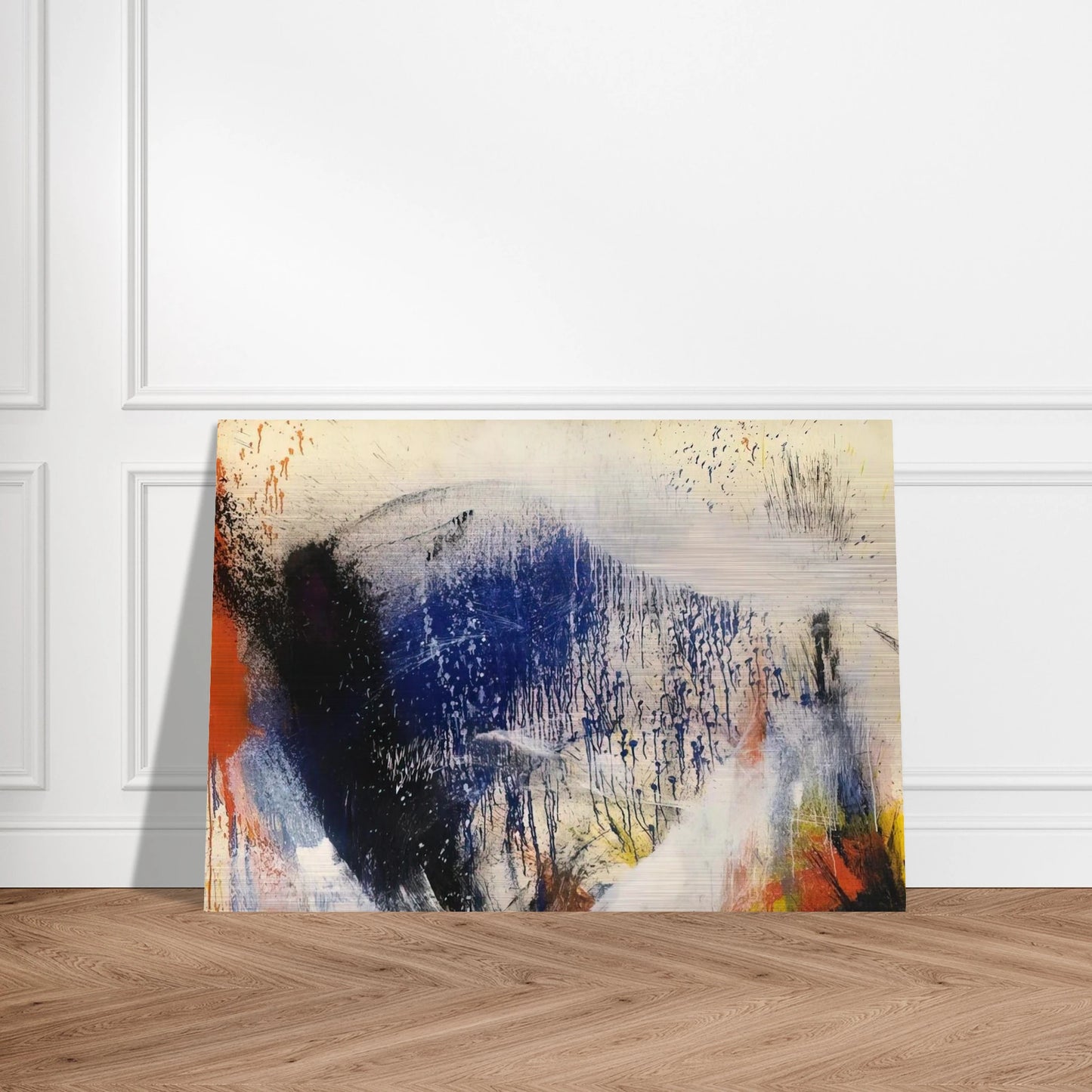 Untitled - 1960 - Norman Bluhm Brushed Aluminum Print - 70x100 cm / 28x40 inches | Norman Bluhm Aluminum Print | Norman Bluhm Prints