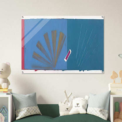 Summer Collage - Sol LeWitt Acrylic Print - 70x100 cm / 28x40″ inches