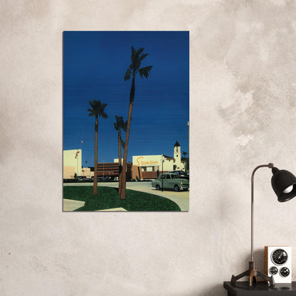 In the beginning IV Mall - Hiroshi Nagai Brushed Aluminum Print - 70x100 cm / 28x40 inches | Hiroshi Nagai Aluminum Print | Hiroshi Nagai Prints