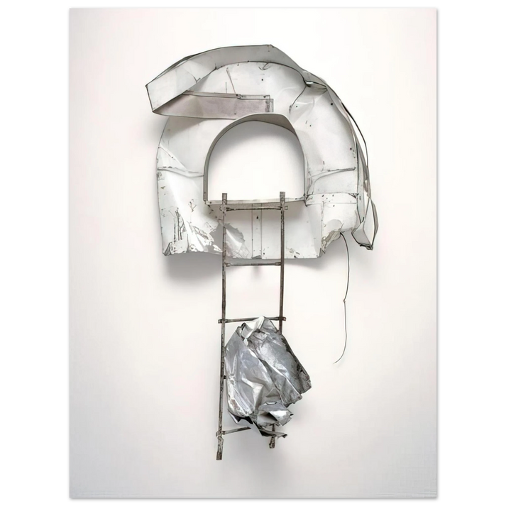 Robert Rauschenberg - BALCONE GLUT NEAPOLITAN 1987  75x100 cm / 30x40inches Fine Art Poster
