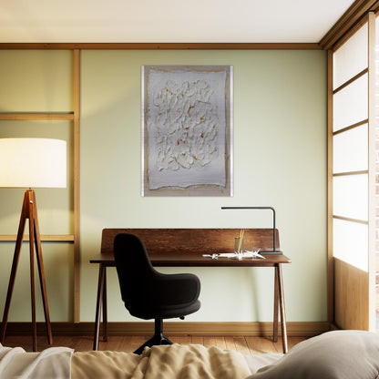 Untitled - Robert Ryman Brushed Aluminum Print - 70x100 cm / 28x40 inches | Robert Ryman Aluminum Print | Robert Ryman Prints