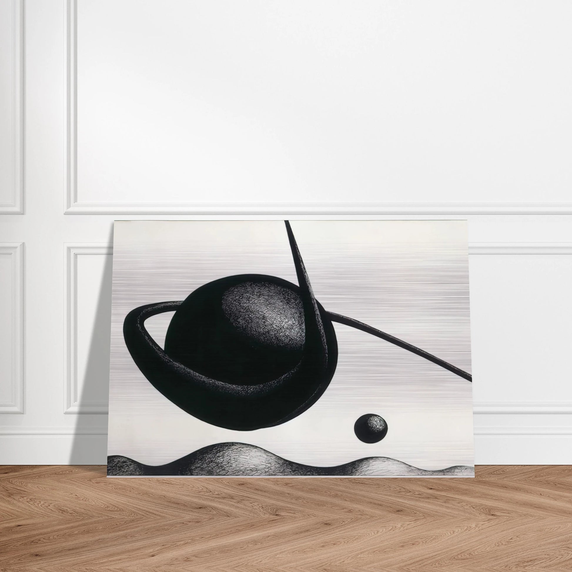 THE PLANET 1933 - Alexander Calder Brushed Aluminum Print - 70x100 cm / 28x40 inches | Alexander Calder Aluminum Print | Alexander Calder Prints