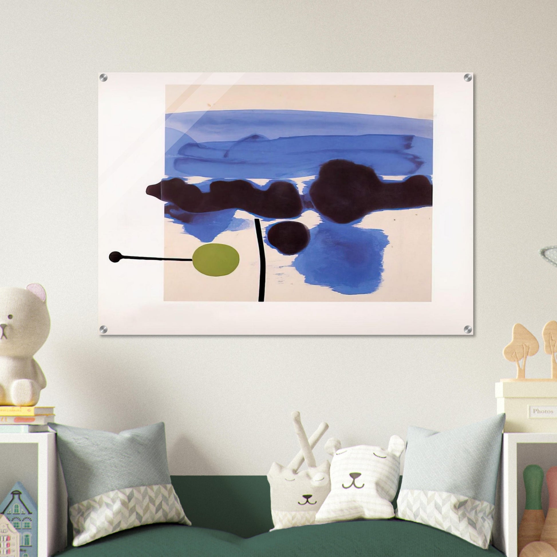 The Passion Flower - 1986 - Victor Pasmore Acrylic Print - 70x100 cm / 28x40″ inches