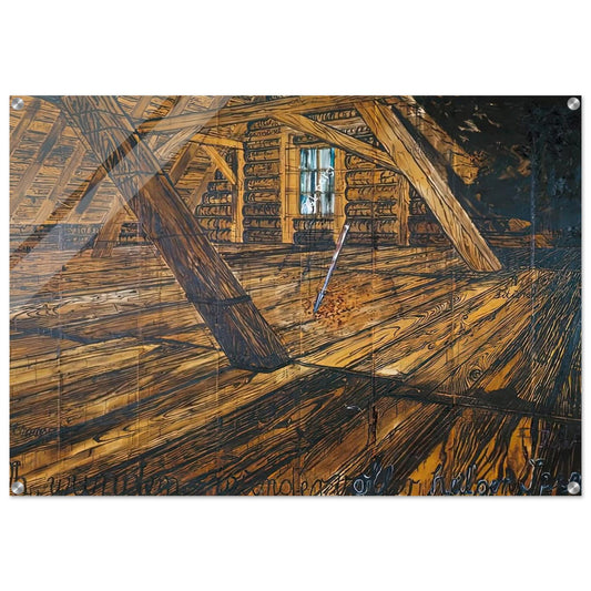 PARSIFAL III 1973 - Anselm Kiefer Acrylic Print - 70x100 cm / 28x40″ inches