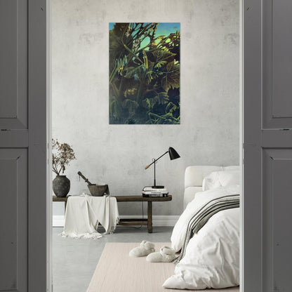 Lust for life - Max Ernst Brushed Aluminum Print - 70x100 cm / 28x40 inches | Max Ernst Aluminum Print | Max Ernst Prints