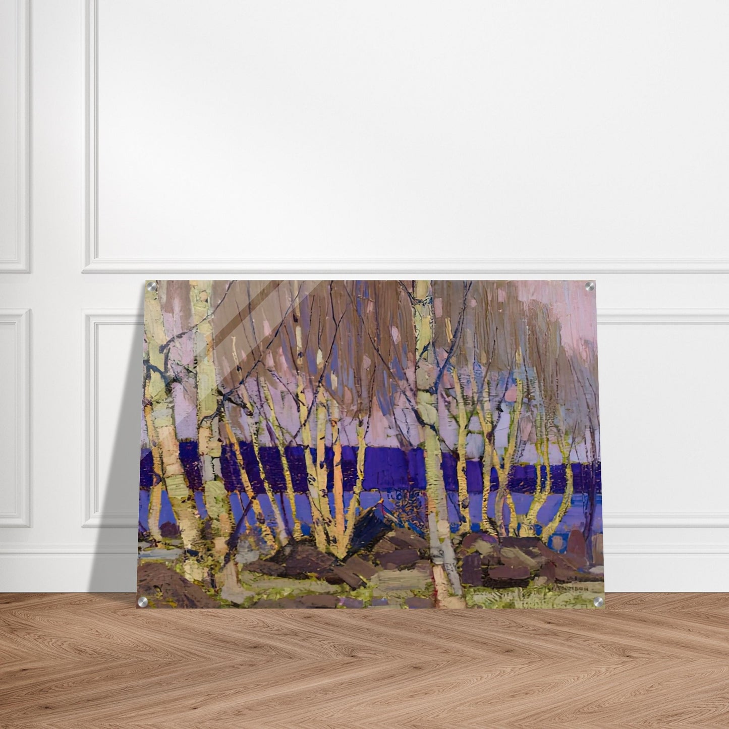 EVENING CANOE LAKE 1916 - Tom Thomson Acrylic Print - 70x100 cm / 28x40″ inches